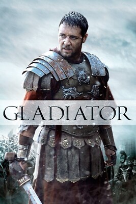 2000 Gladiator Movie Poster 13''x19'' Russell Crowe Joaquin Phoenix Maximus