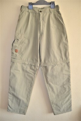 FjallRaven Women s Walking Hiking Trousers Transformers Pants Shorts Size 36 
