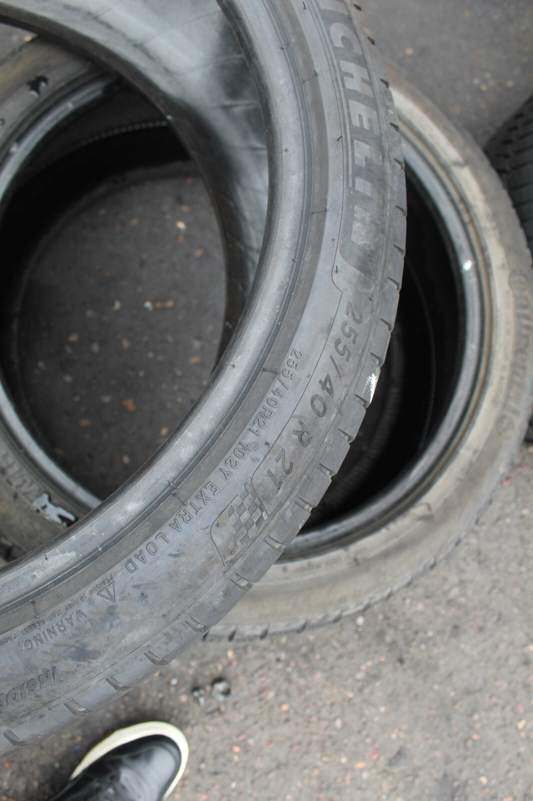 255 40 21 Michelin, XL, MO, 102Y, x1 Single Tyre 4.8mm (F1_tyres) L2527