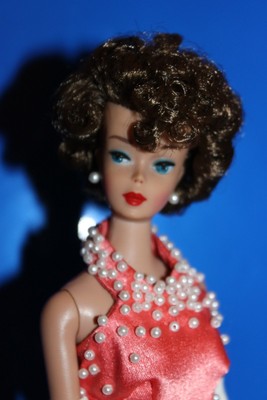 European Vintage Barbie Bubble Cut  OOAK Brownette