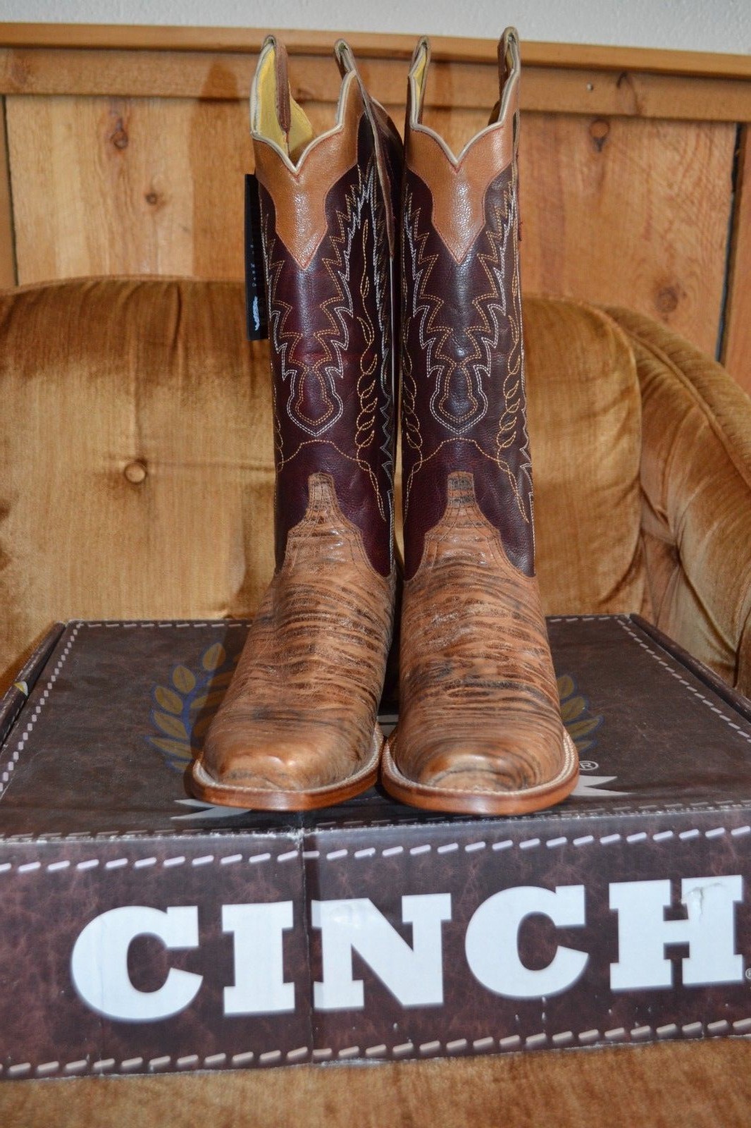 cinch cowboy boots