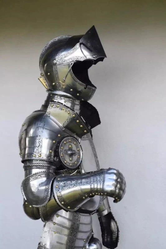 Medieval European Style Full Battle Armor Suit 15th Century Medieval