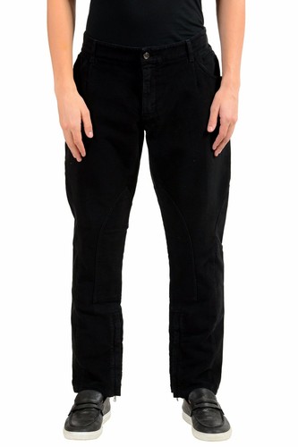 DOLCE & GABBANA DOLCE & GABBANA HERREN SCHWARZ FREIZEITHOSE GRÖSSE 28 30 32 34 36