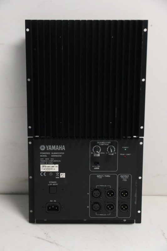 Occasion: Module Amplification Pour Caisson Basse Msr800w ( Vendu Sans Cables )