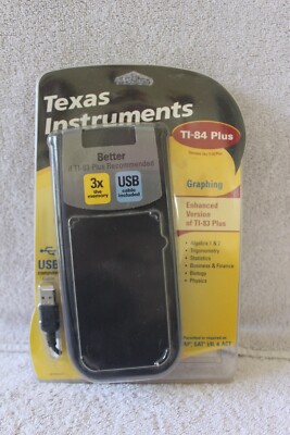 Texas Instruments TI - 84 Plus Silver Edition Graphing Calculator - Handheld 