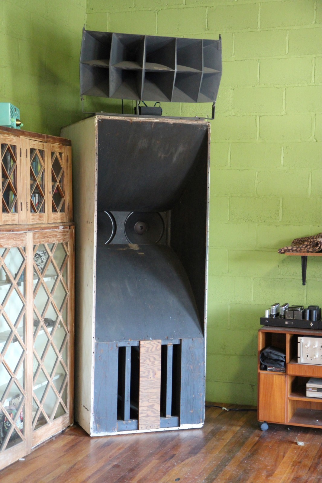 ALTEC LANSING A4 VOTT Voice of the Theater SPEAKERS vtg 40s/50s 515/299 JBL 3160