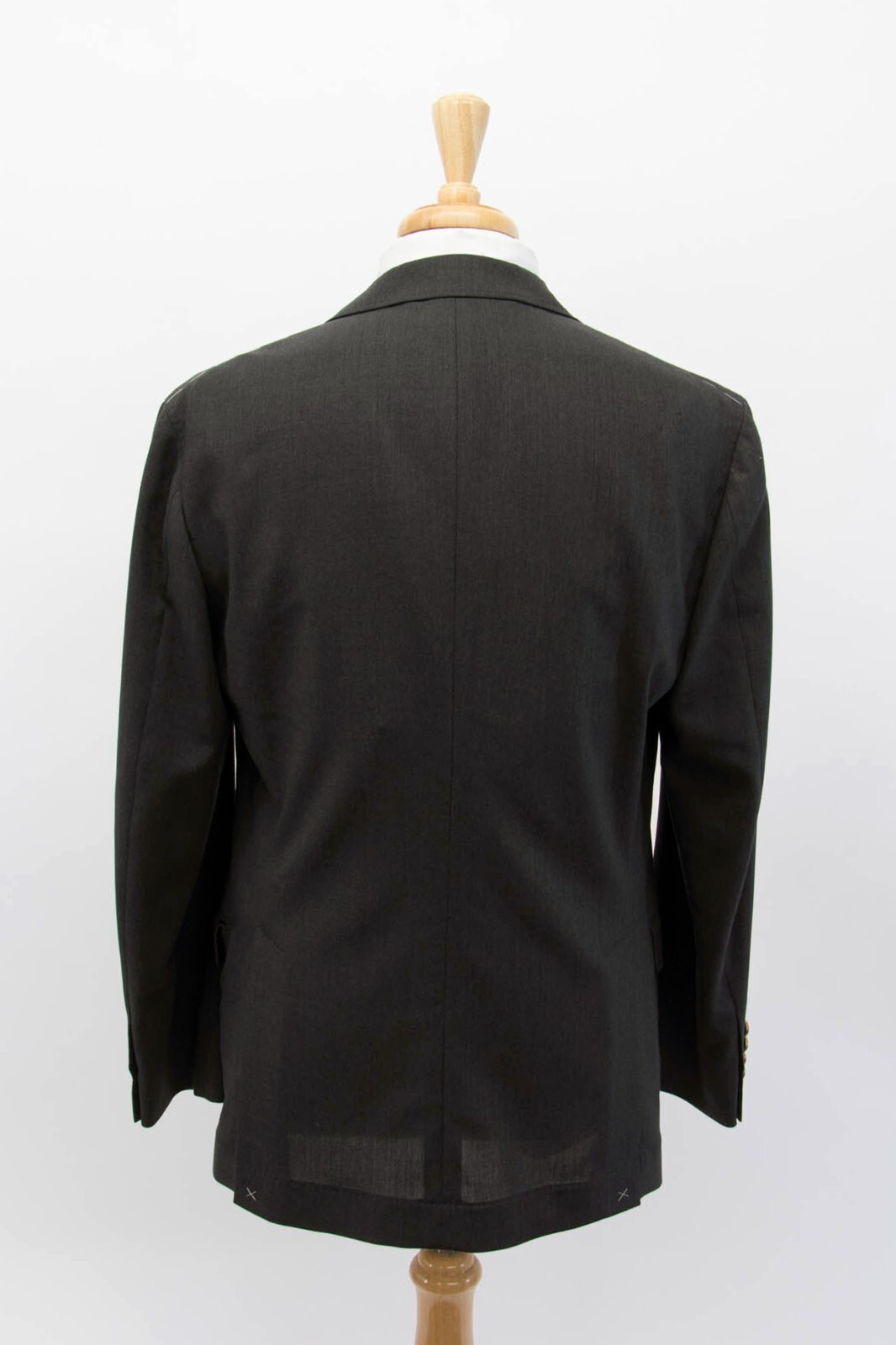 Pre-owned Brunello Cucinelli Nwt$3880  Men 100% Vwool Sport Coat W/logo Buttons50/40us A242 In Gray