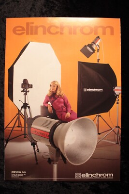 Werbung Prospekt Elinchrom Professional Photo Flash System 21x29,5cm
