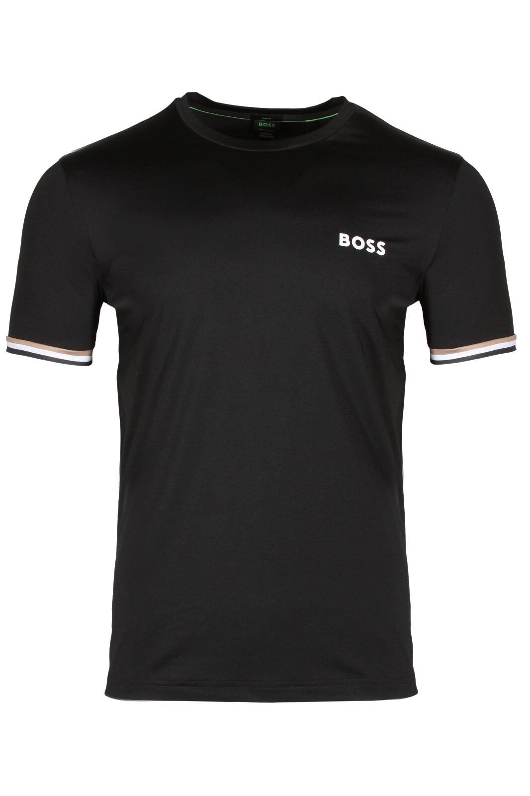 

Мужская футболка HUGO BOSS X Matteo Berrettini MB 2 черного цвета 50482392 001, Черный