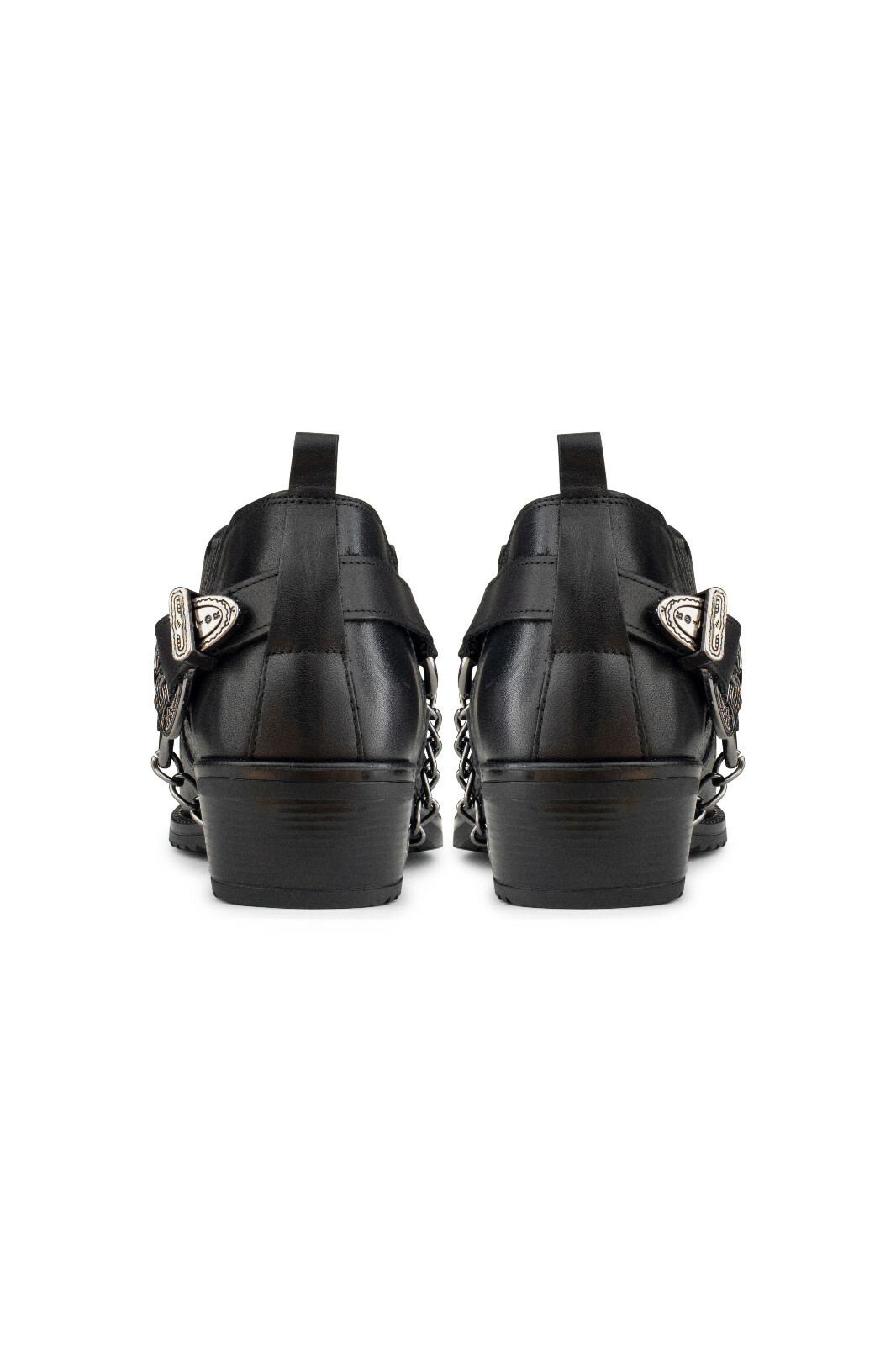 ETOR HERREN SCHWARZ LEDER GOTHIC SCHUHE WINKLEPICKERS KUBANISCH ROCK BIKER PUNK WEST