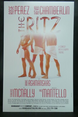 The Ritz Comedy Theater Broadway Window Card Poster 14'' x 22''