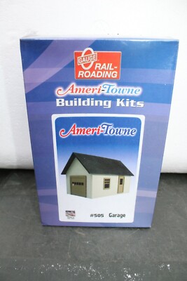 Ameri-Towne #505 Garage O Scale Building Kit JB