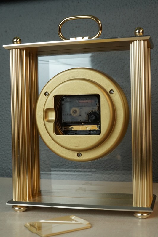 Vintage Seiko Quartz Mantle Carriage Clock QQZ103 G 28101 - Japan