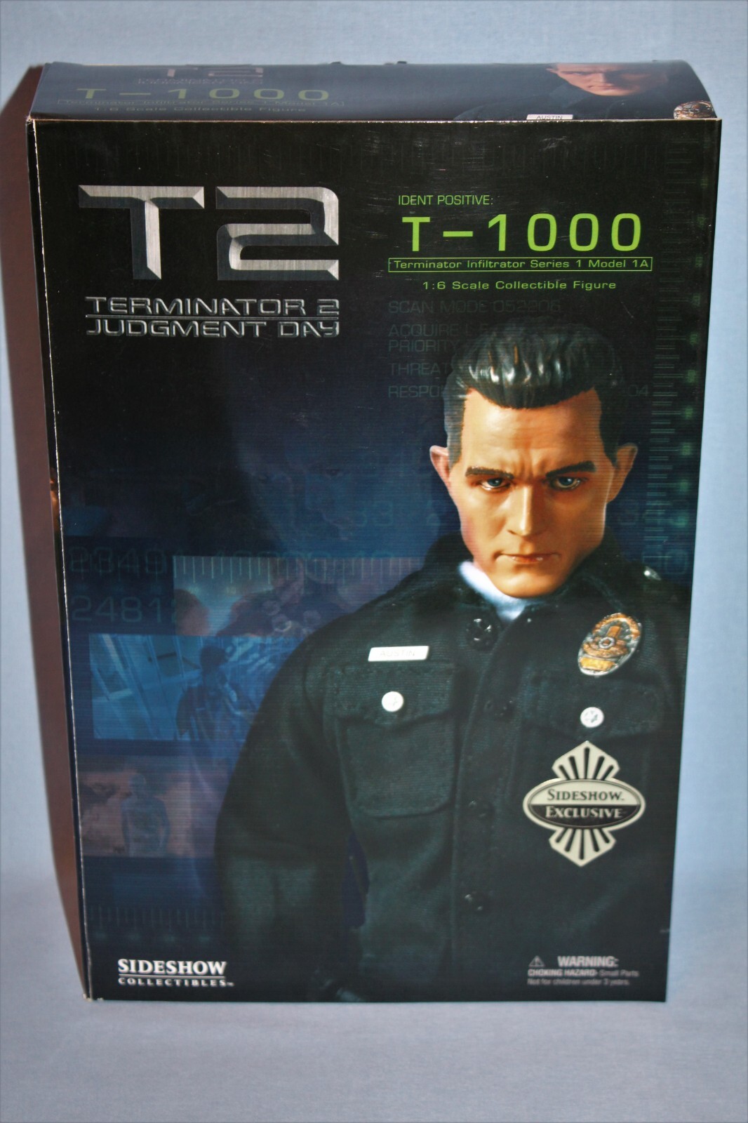 SIDESHOW EXCLUSIVE 1/6 T2 TERMINATOR 2 JUDGMENT DAY (T-1000