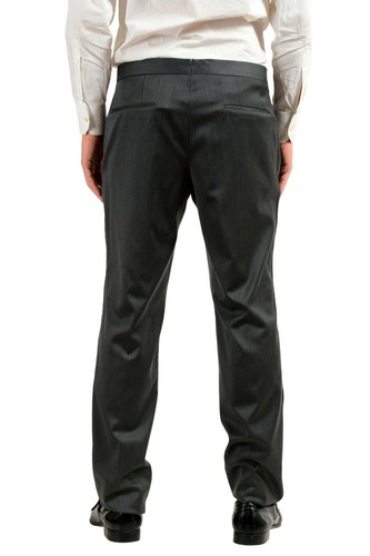 Pre-owned Hugo Boss "hanford/golden" Men's Gray Wool Tuxedo Two Button Suit