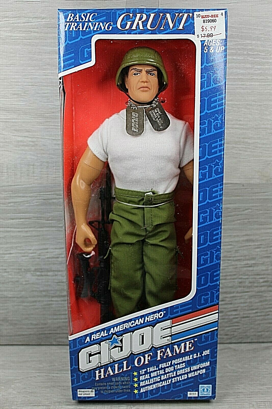 G I Joe Basic Training Grunt Hall Of Fame 1992 Hasbro | eBay