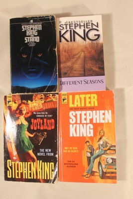 Later, Joyland, The Stand & Different Seasons by Stephen King (4 Books)