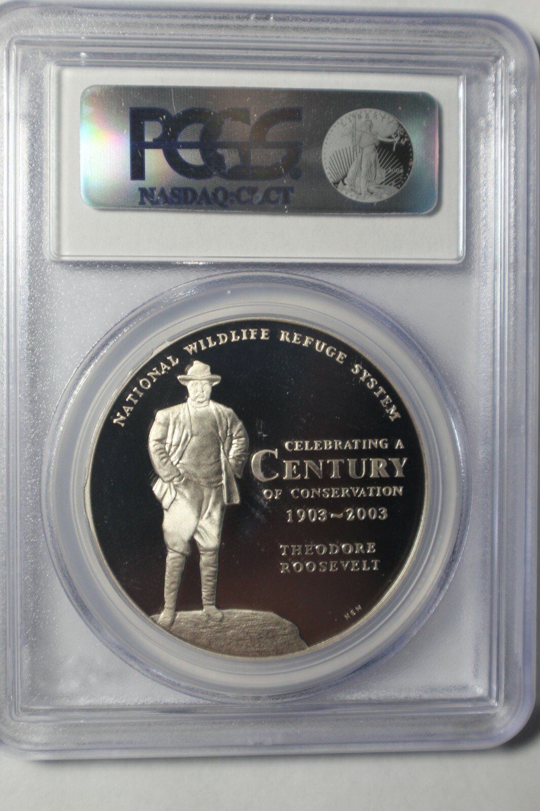 2003 NWRS Medal Eagle Silver PR69 PCGS DCAM