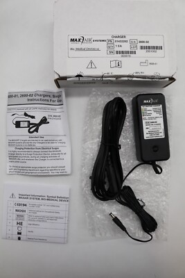 MAX AIR Systems Li-ion Single Battery Charger P/N 2600-02