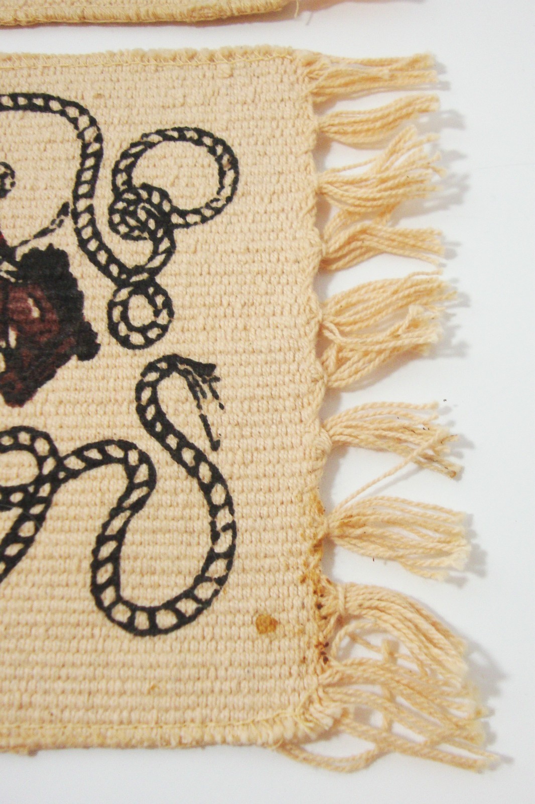 Vintage Bucking Bronco Cowboy Mini Tea Party Woven Place mats