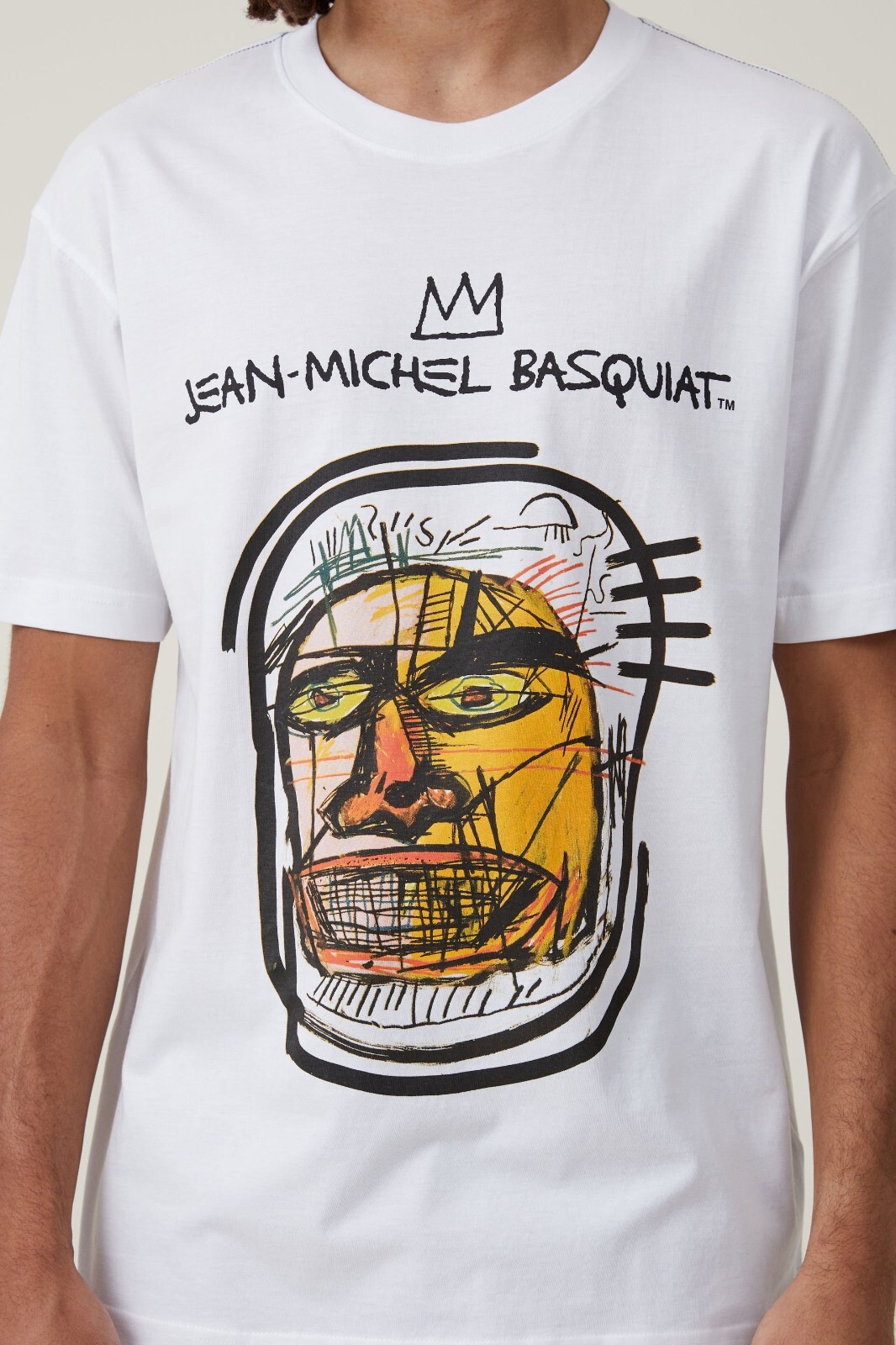 NWT Jean-Michel Basquiat Brand Men's Premium Loose Fit T-Shirt
