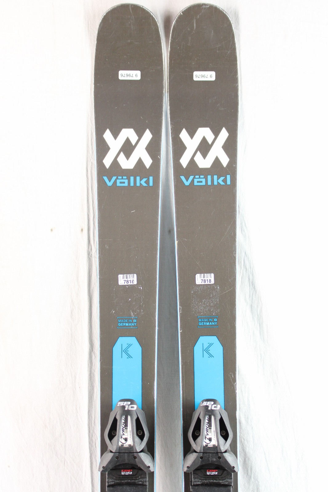 18-19 Volkl Kendo 90 Used Mens Skis w/Bindings 163cm #979676