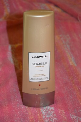 GOLDWELL KERASILK CONTROL CONDITIONER WITH BRILLIANT COLOR PROTECTION 6.7 OZ.