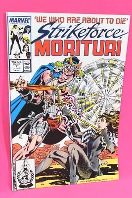 Strikeforce Morituri #7 Volume 1 We Who Are About Die Marvel Comics Comic F/F+