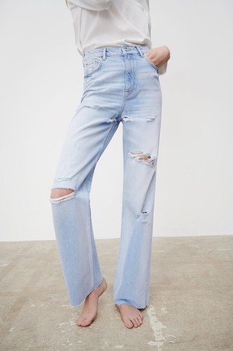 Zara 90s jeans full length sale