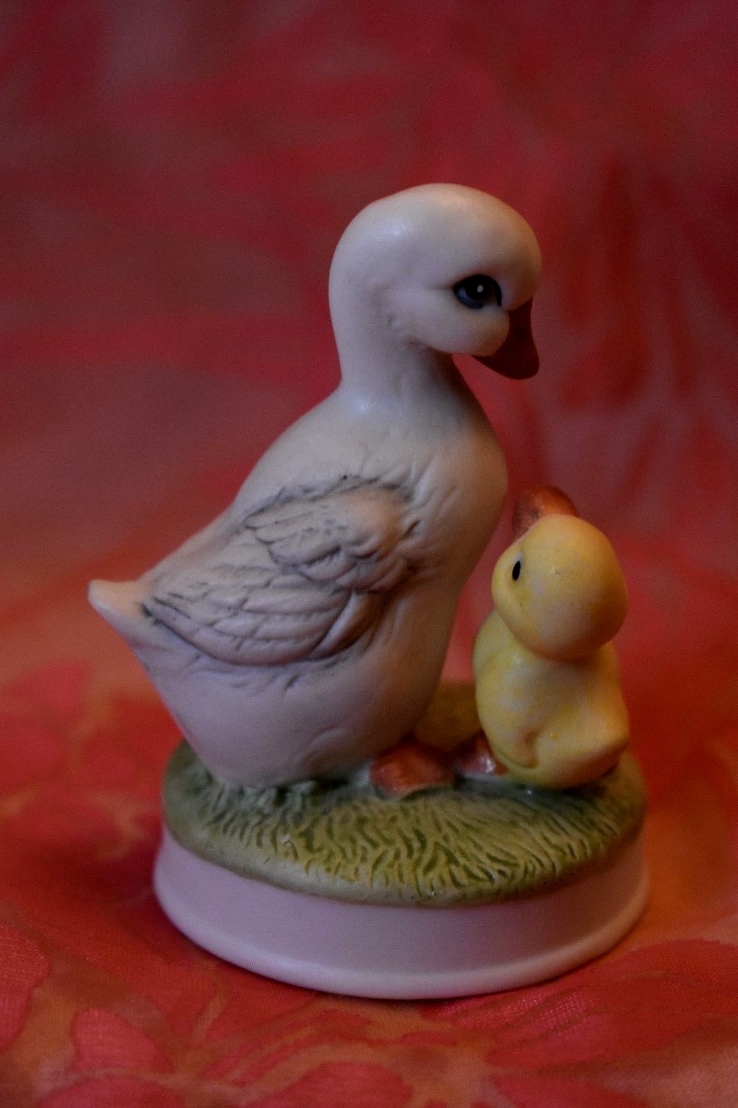 Duck and Chick Figurine Russ Berrie Co. A Child is a Special Blessing