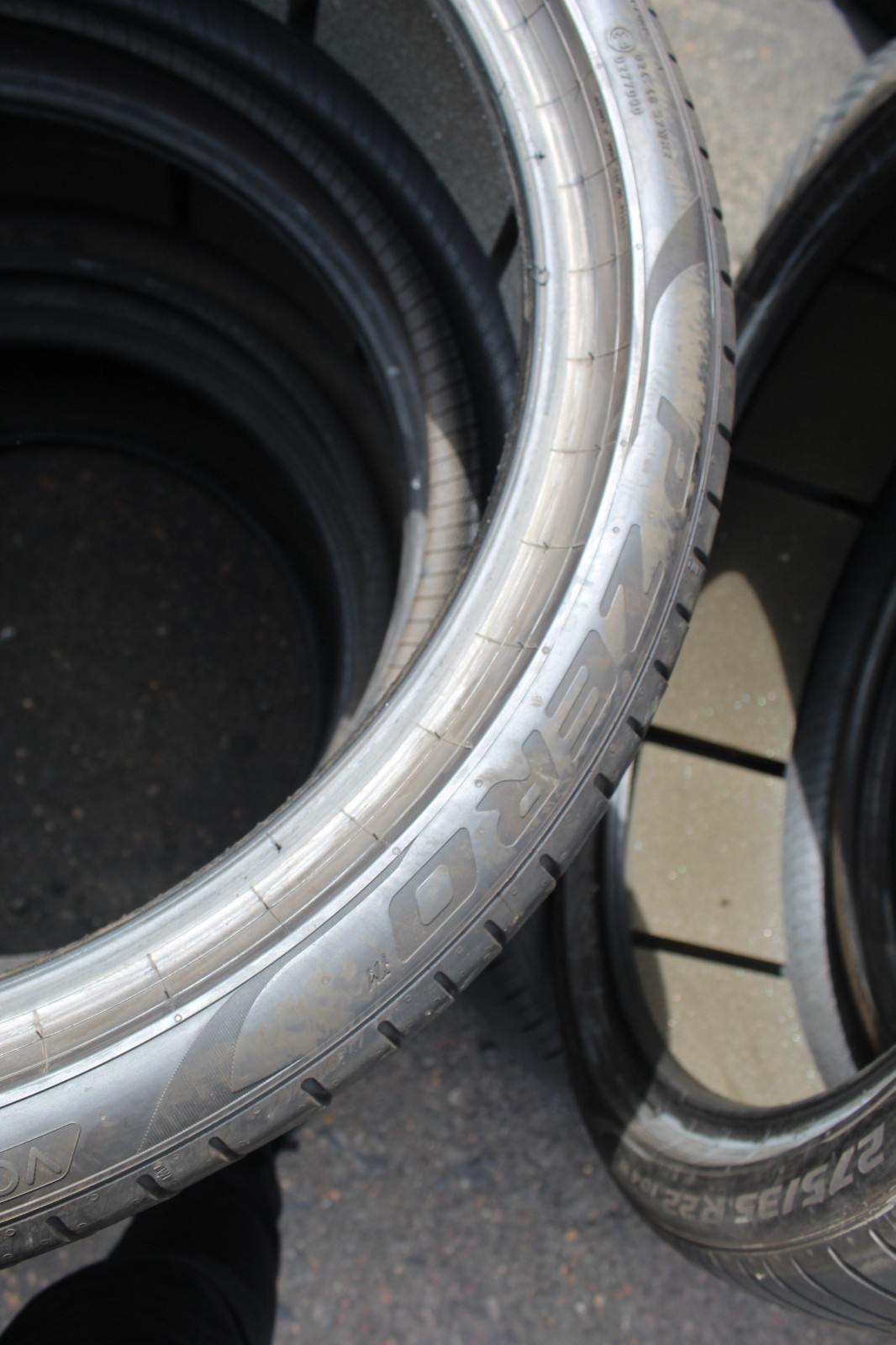 275 35 22 Pirelli, P Zero, XL, VOL, PNCS, 104W, x2 A Pair 5.5mm (F1_tyres) L3638