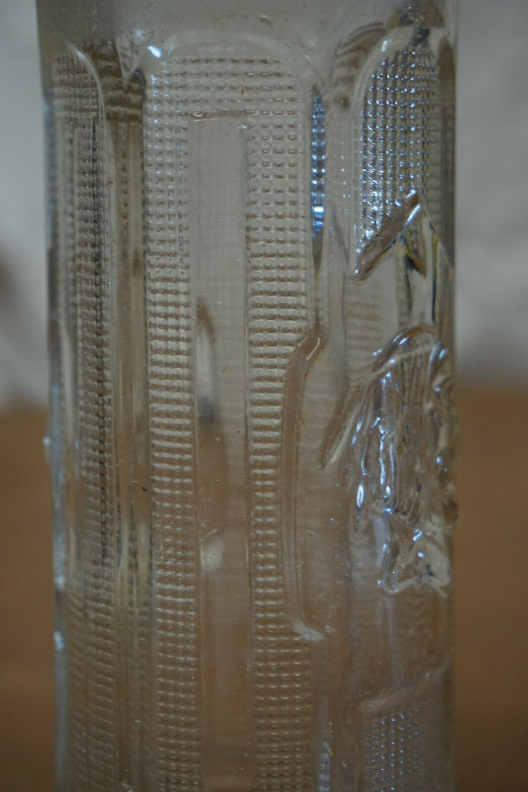 Old Big Chief Glass Soda Bottle - Tall 9 1/4 inch. Santa Barbara CA.