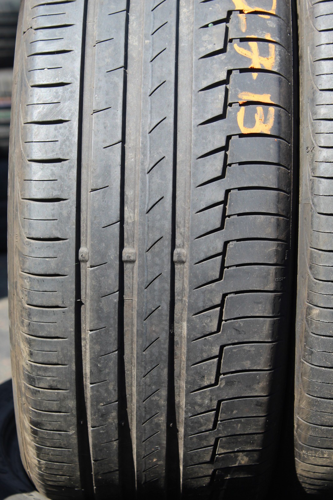 225 45 17 Continental, PC 6, 91Y&W, x2 A Pair 5.5mm (F1_tyres) FO L3727