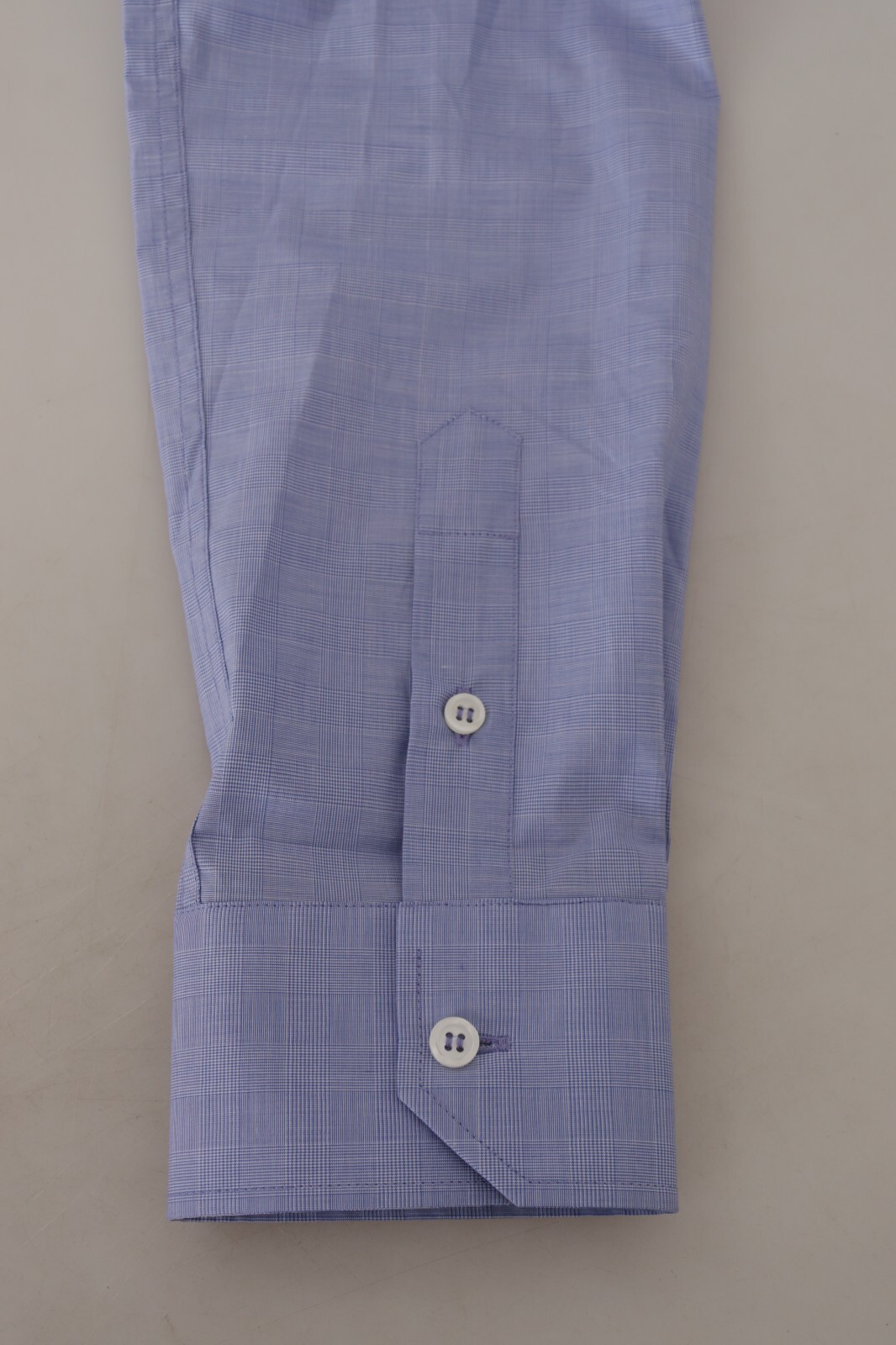Pre-owned Dolce & Gabbana Shirt Light Blue Cotton Slim Fit Dress Men 42/us16.5/xl $600