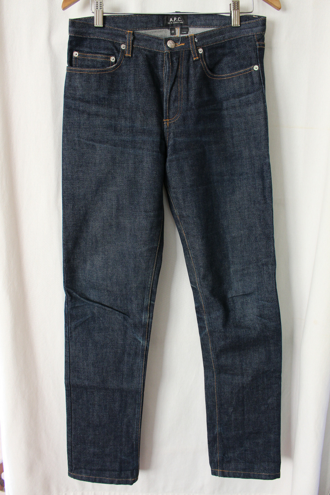 00s APC RUE DE FLEURUS PARIS black denim