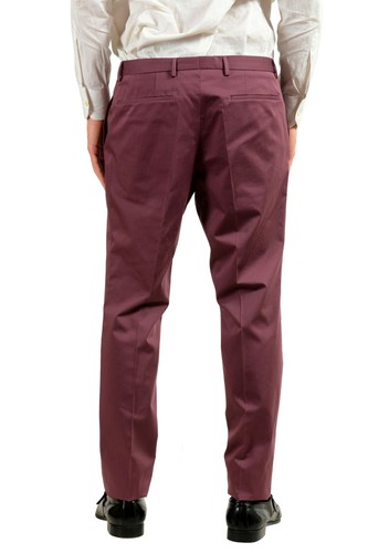 Pre-owned Hugo Boss "reyno3/wave1" Men's Purple Two Button Suit