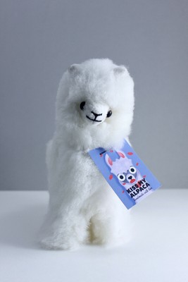 alpaca plush real fur
