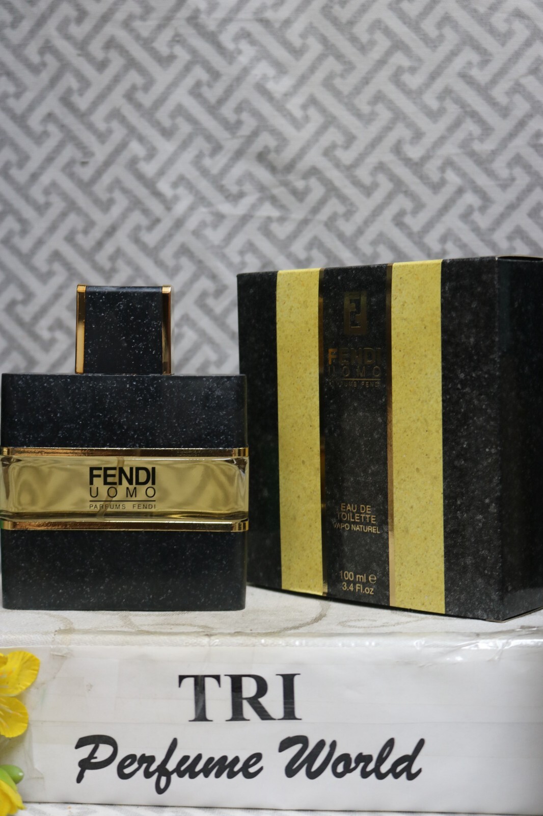 Fendi Uomo by Fendi Eau De Toilette Men Spray 3.4 fl. oz