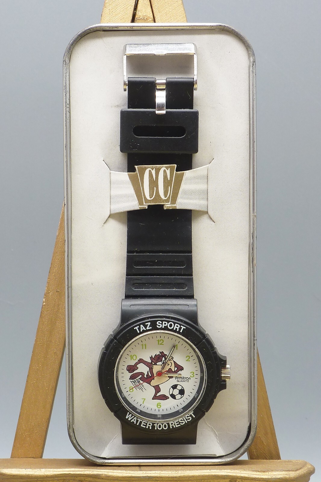 Vintage 1989 Armitron Taz Sports Looney Tunes Watch. Needs