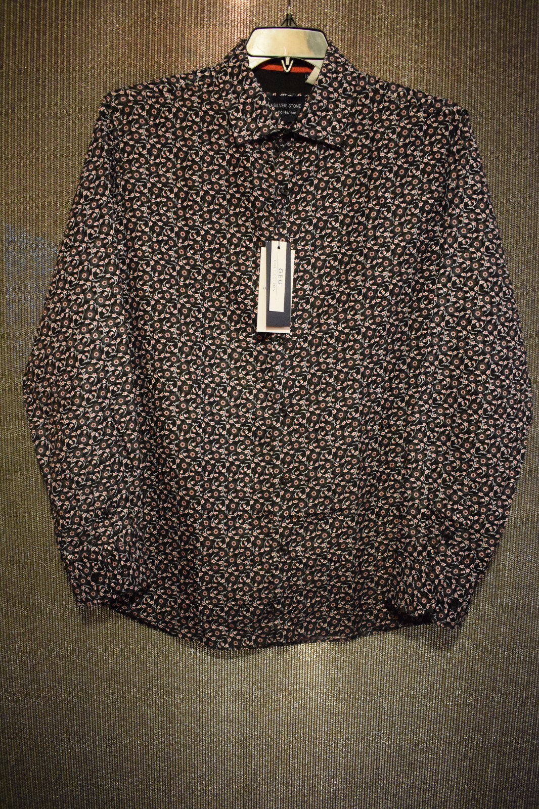Silver Stone GEO Collection LS Full Button Men's Shirt-XL