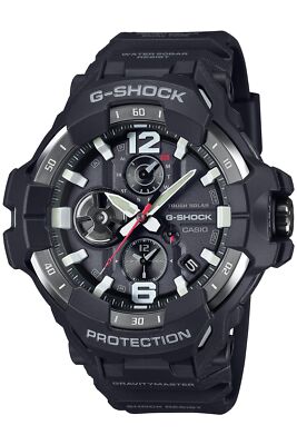 Pre-owned Casio G-shock Men Watch Gr-b300-1ajf Gravitymaster Master Of Air Bluetooth
