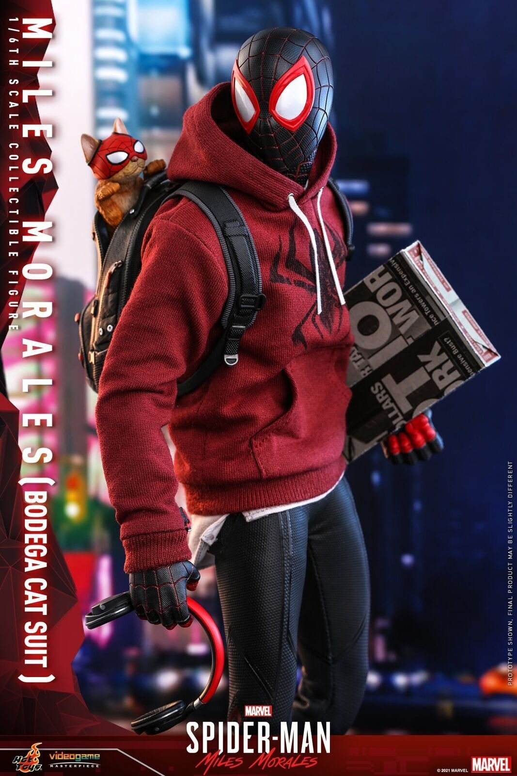 Hot Toys VGM50 MARVEL'S SPIDER-MAN 1/6 MILES MORALES BODEGA