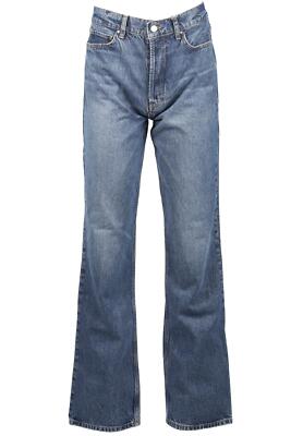 ANINE BING BLUE HIGH RISE STRAIGHT LEG JEANS W28 UK 10