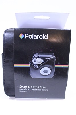 Polaroid Snap & Clip Camera Case For The Polaroid PIC-300 Instant Camera Black