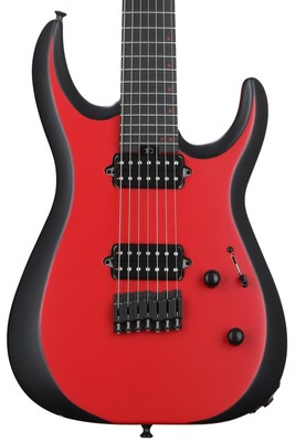 Jackson Pro Plus Series DK Modern MDK7 HT - Red with Black Bevels