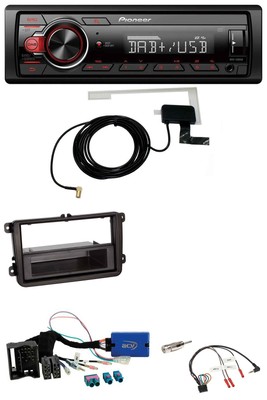 Pioneer 1DIN MP3 DAB USB Lenkrad Autoradio für VW Amarok Beetle EOS Caddy Golf V