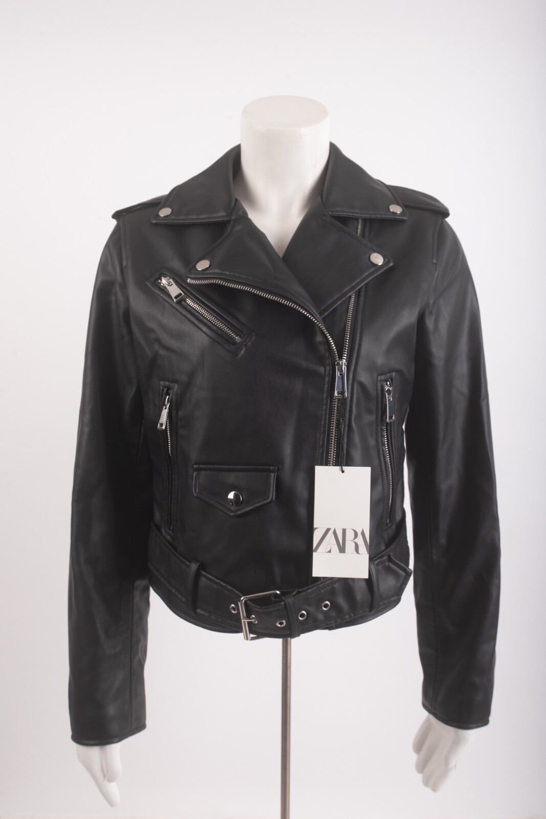 【タグ付き】ZARA ライダースジャケット M $_57.JPG?set_id=880000500F