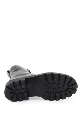 Pre-owned Tod's Leather Ankle Boots In Black