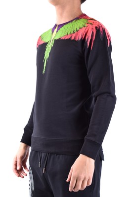 MARCELO BURLON COUNTY OF MILAN SWEATSHIRT MARCELO BURLON SCHWARZ CMBA009S196300251088 AM147