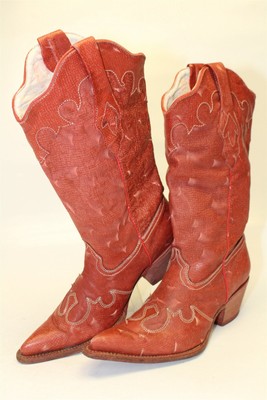 cuadra snakeskin boots